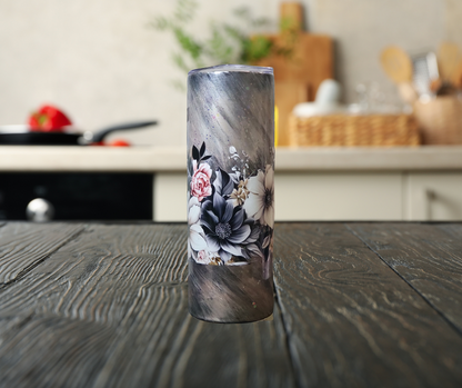 Proclaim Faith Tumblers- Handcrafted 20oz Stainless Steel Cooper Fields and Flowers