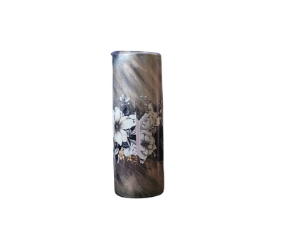 Proclaim Faith Tumblers- Handcrafted 20oz Stainless Steel Cooper Fields and Flowers