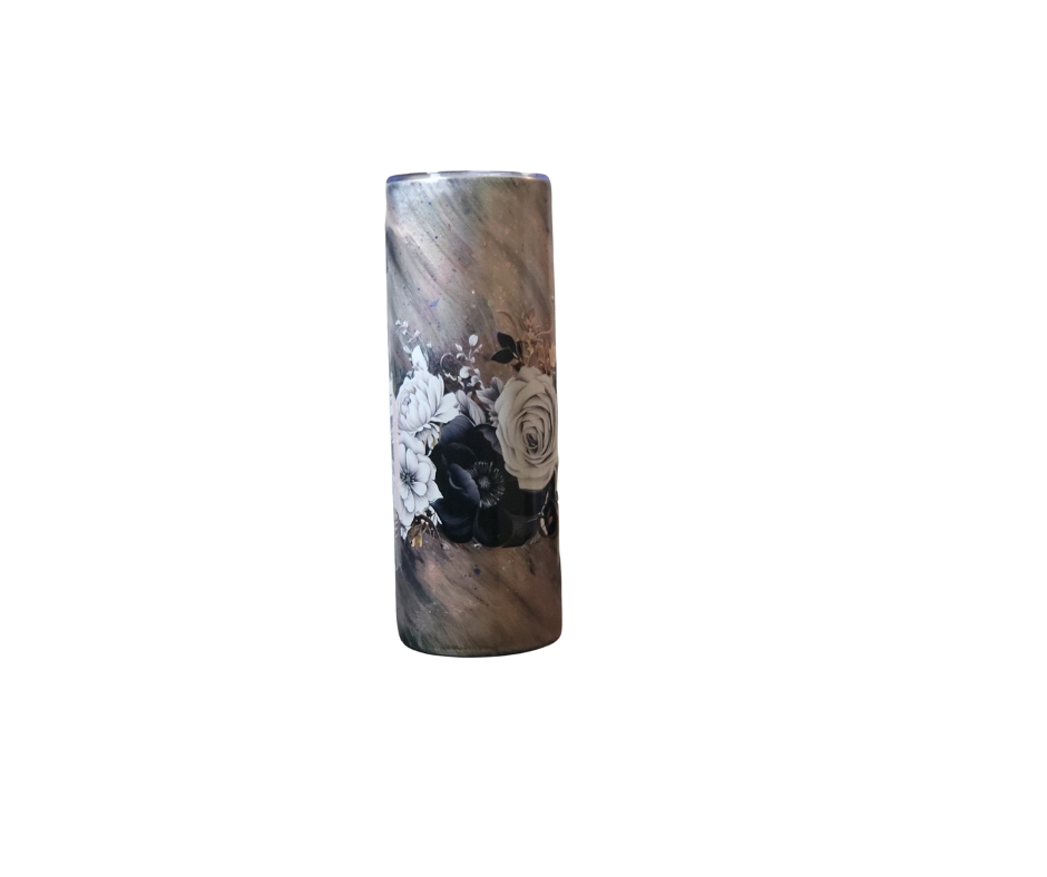 Proclaim Faith Tumblers- Handcrafted 20oz Stainless Steel Cooper Fields and Flowers