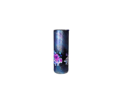 Proclaim Tumbler: Handcrafted 20oz Stainless Steel Tumbler – Galaxies blue skies.