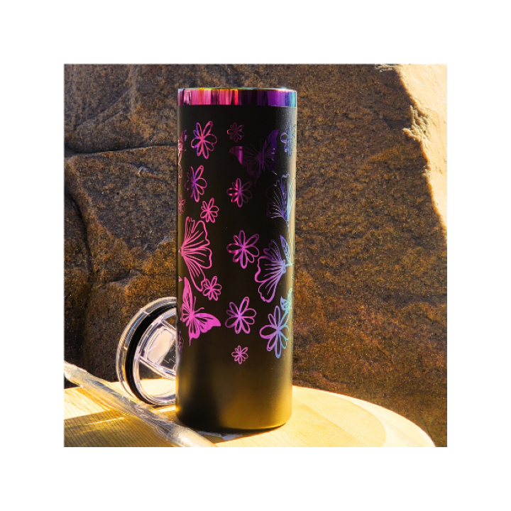 Proclaim Faith Tumbler: Handcrafted 20oz  –Proclaim Faith Over Fear Black