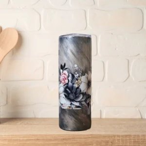 Proclaim Faith Tumblers- Handcrafted 20oz Stainless Steel Cooper Fields and Flowers